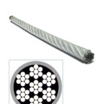 Cable Electro Galvanizado 7X19 Aa