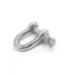 Grillete Inoxidable Aisi-316 / Recto G-210