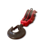 Polea Doble con Gancho y Seguro